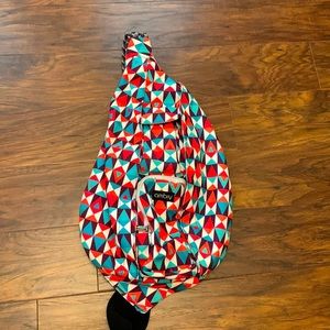 Rope sling backpack